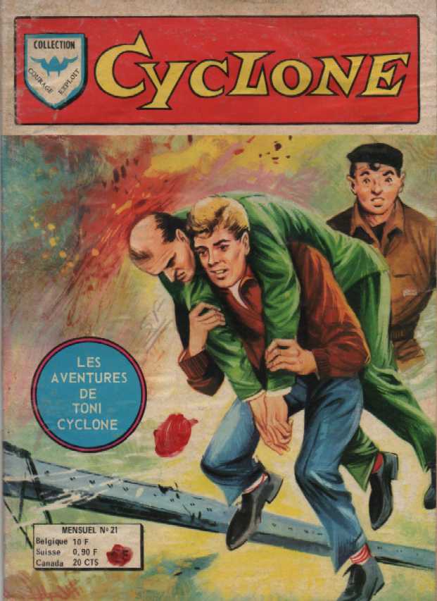 Scan de la Couverture Cyclone n 21